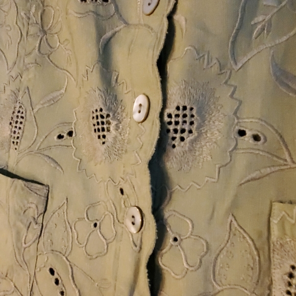 Kial Embroidered Collared Jacket - Picture 11 of 16